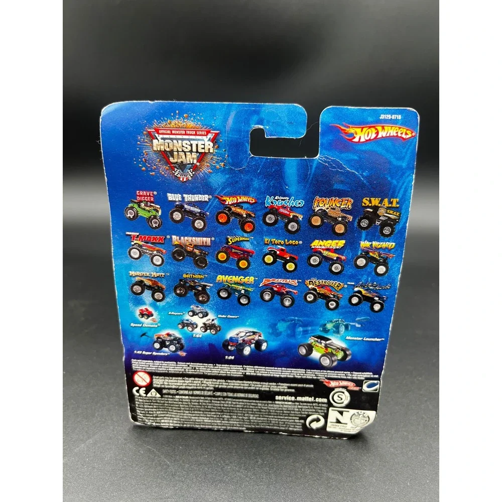 Hot Wheels Monster Jam Pouncer Leopard Print Monster Truck 1:64 Diecast 2006 #6